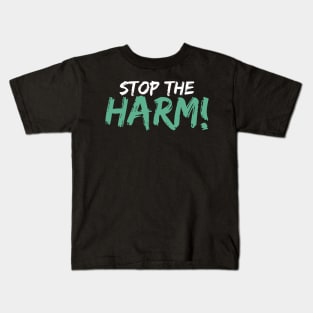 'Stop The Harm' Social Inclusion Shirt Kids T-Shirt